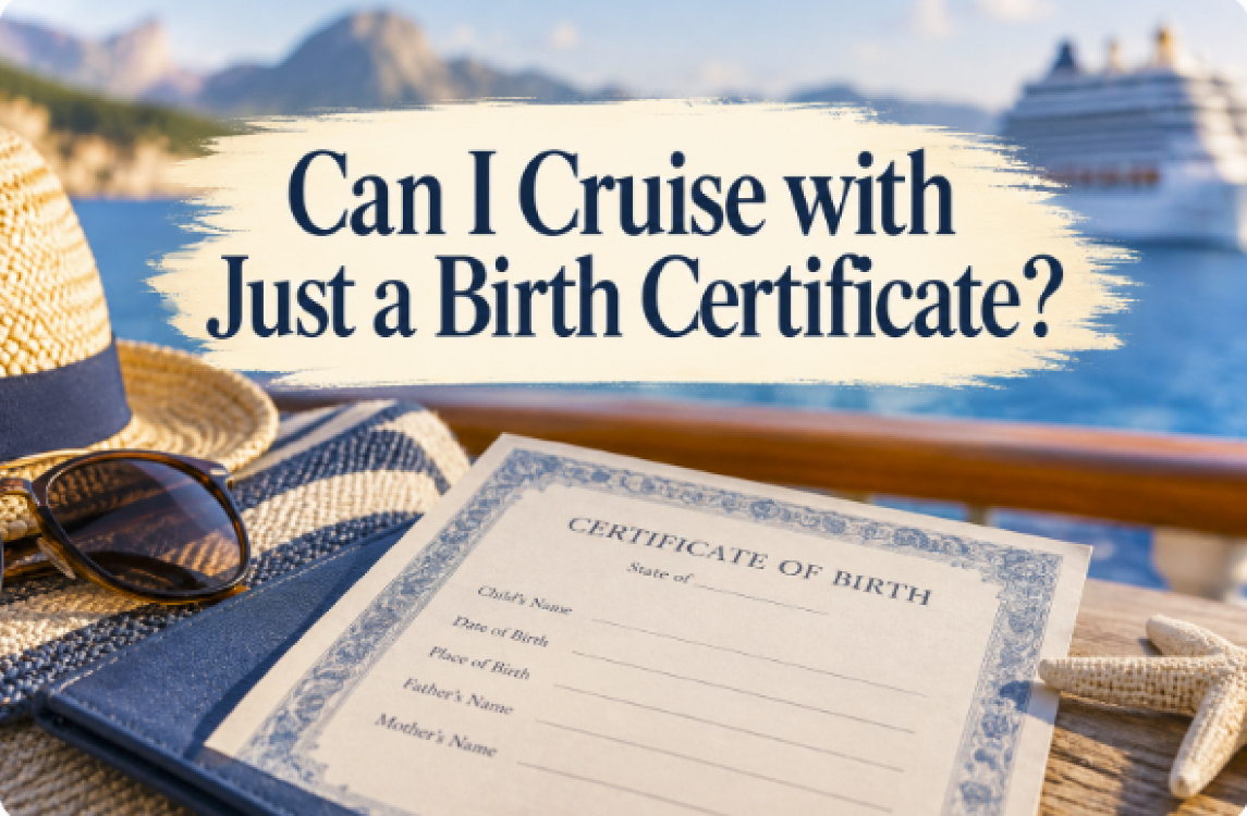 Birth Certificate To Cruise